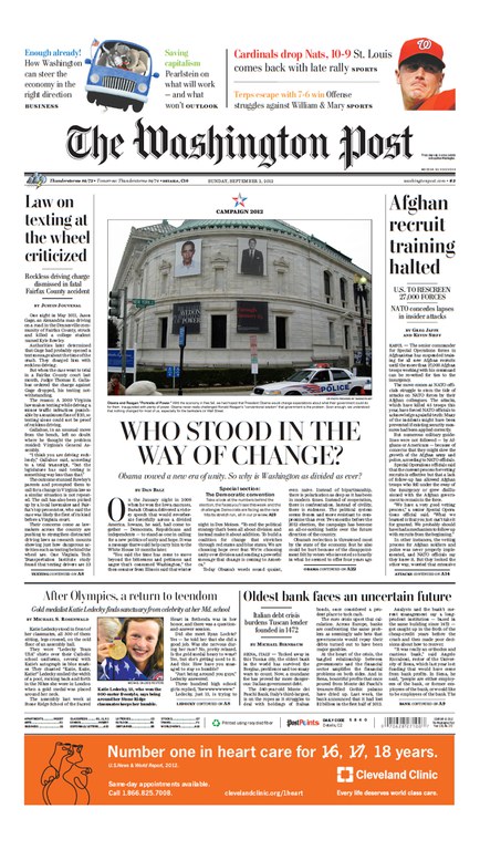 The Washington Post, September 2, 2012