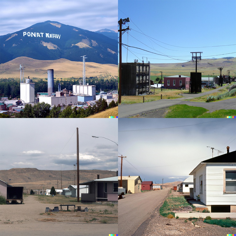 Montana Power Company Town