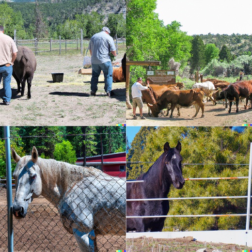 Ranchers Feed Livestock for Free in Public Campground